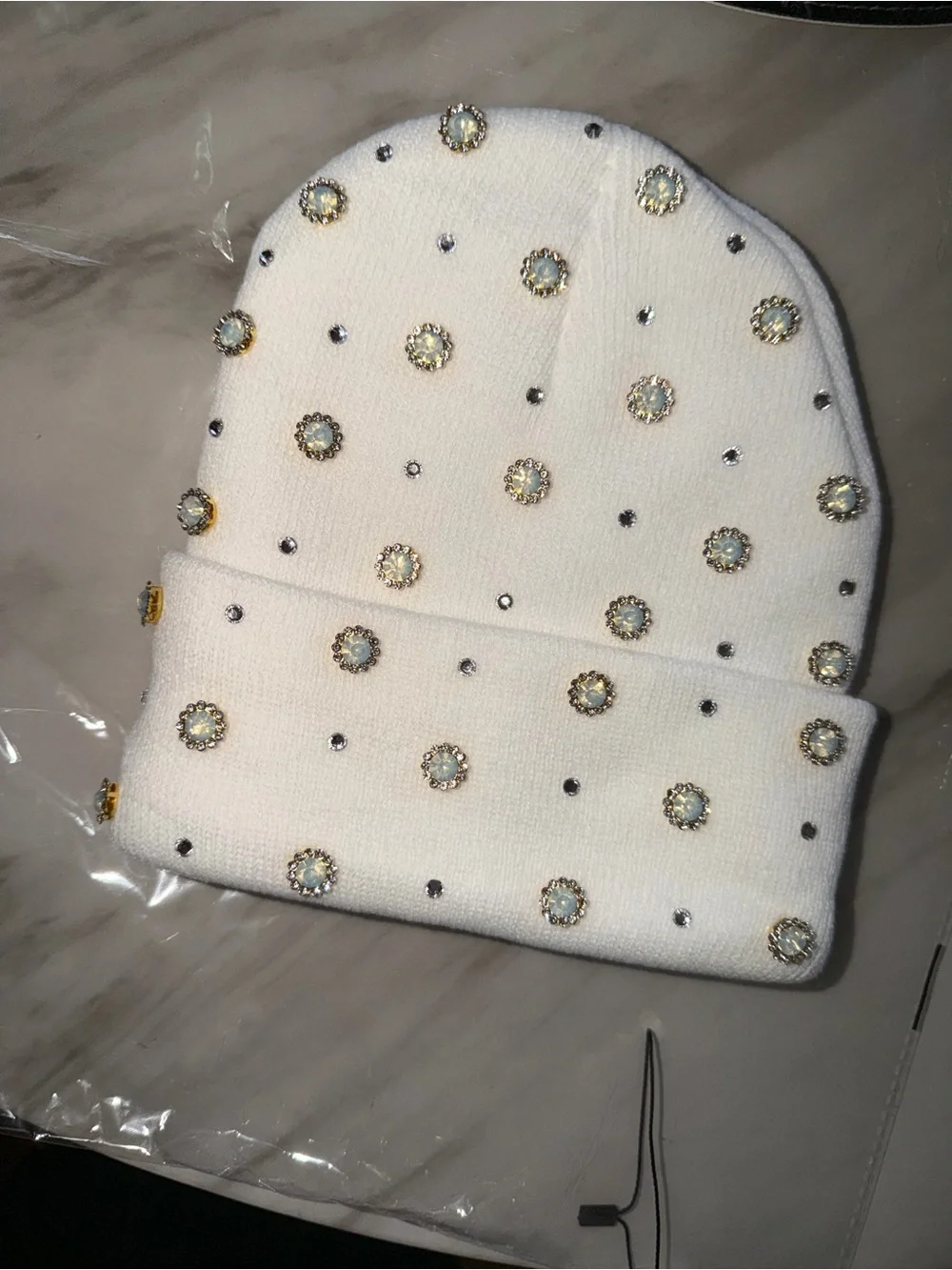 “Opal Rain” Beanie